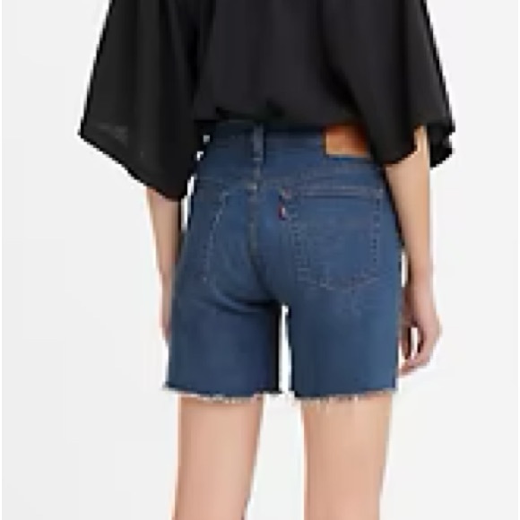 NWT Levi’s 501® High Rise Mid-Thigh Shorts Sz.24 - Picture 5 of 5